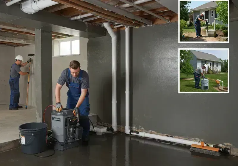 Basement Waterproofing and Flood Prevention process in Emmet County, MI